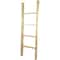 Ekena Millwork 19"W x 60"H x 3 1/2"D Vintage Farmhouse 4 Rung Ladder, Barnwood Decor Collection, Natural Barnwood DECR019X060X04LDRUF - alternate 4